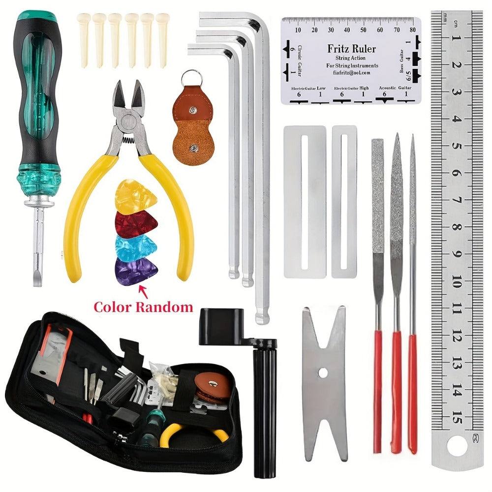 Guitar Repair Tool Kit, 6mm, Tools, Professional, Repairing for Guitar Maintenance