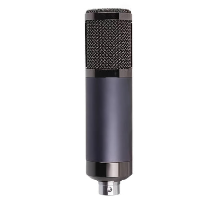 F22 Metal Condenser Microphone With XLR Connector, 48V Phantom Power, Plug-and-Play Operation. Excellent Studio Recording Performance. Ideal For Recording, Dubbing, Live Streaming, Karaoke, And Self-media Content. Low Noise Reduction, Stable Output