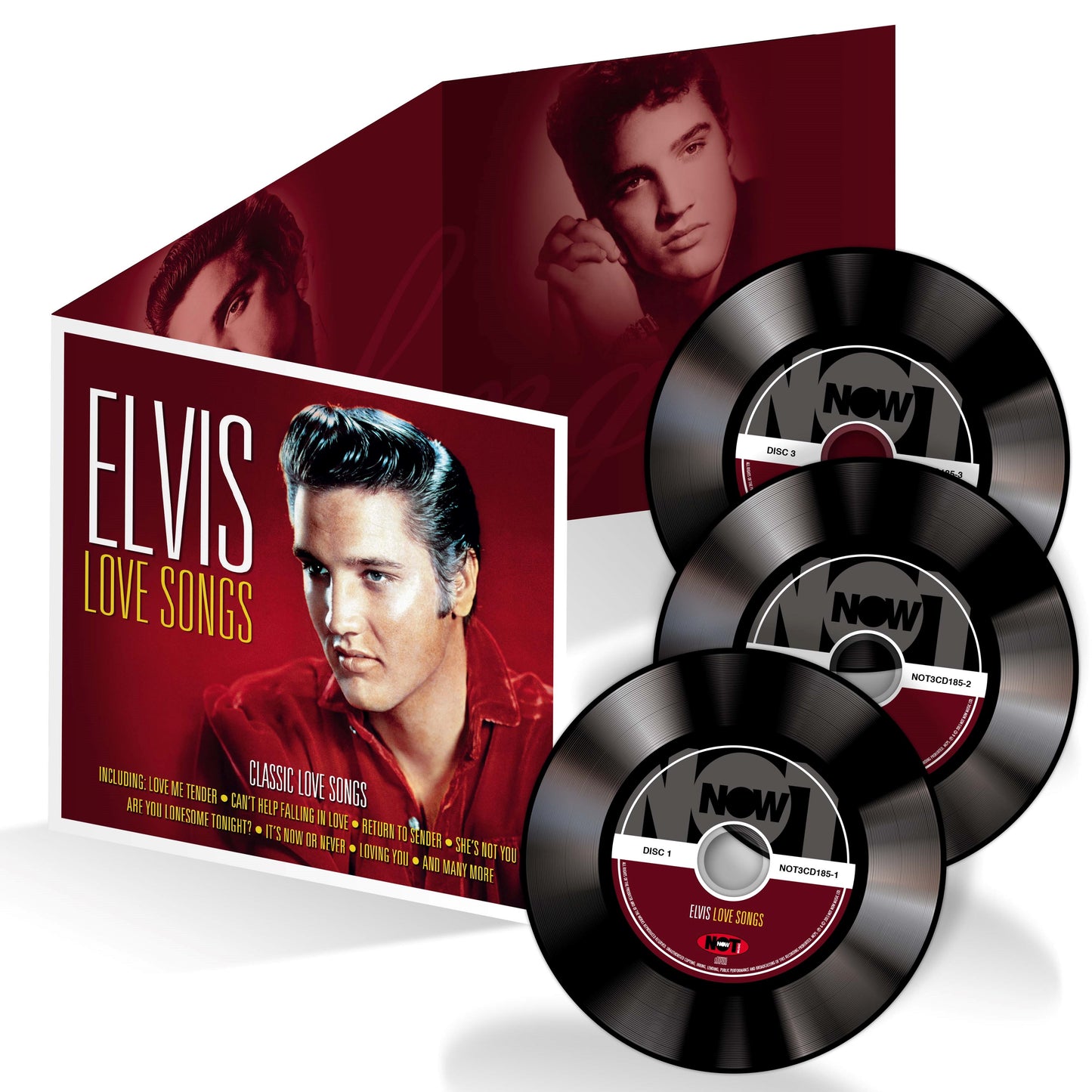 3CD Elvis Presley - Love Songs