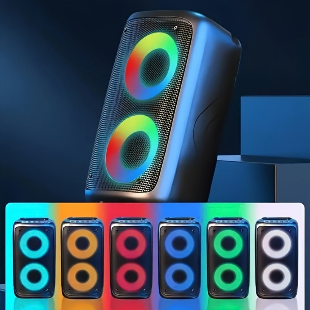 Portable PA Speaker, Karaoke Party, RGB, Wireless, Karaoke, Party for Parties and Karaoke