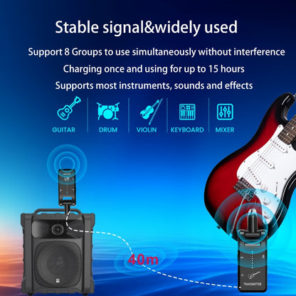 Wireless Instrument System, 4GHz, 2.4 GHz Wireless for Wireless Connection Between A