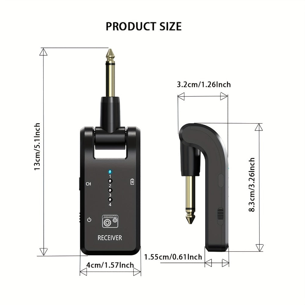Wireless Instrument System, 4GHz, 2.4 GHz Wireless for Wireless Connection Between A