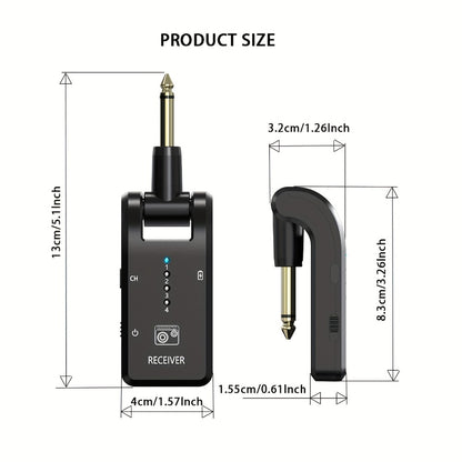Wireless Instrument System, 4GHz, 2.4 GHz Wireless for Wireless Connection Between A