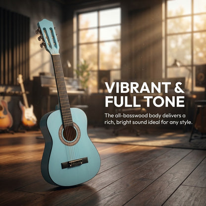 Acoustic Guitar, 30 Inch, 30 inches, Inch, Adults, Round for Lessons and Practice