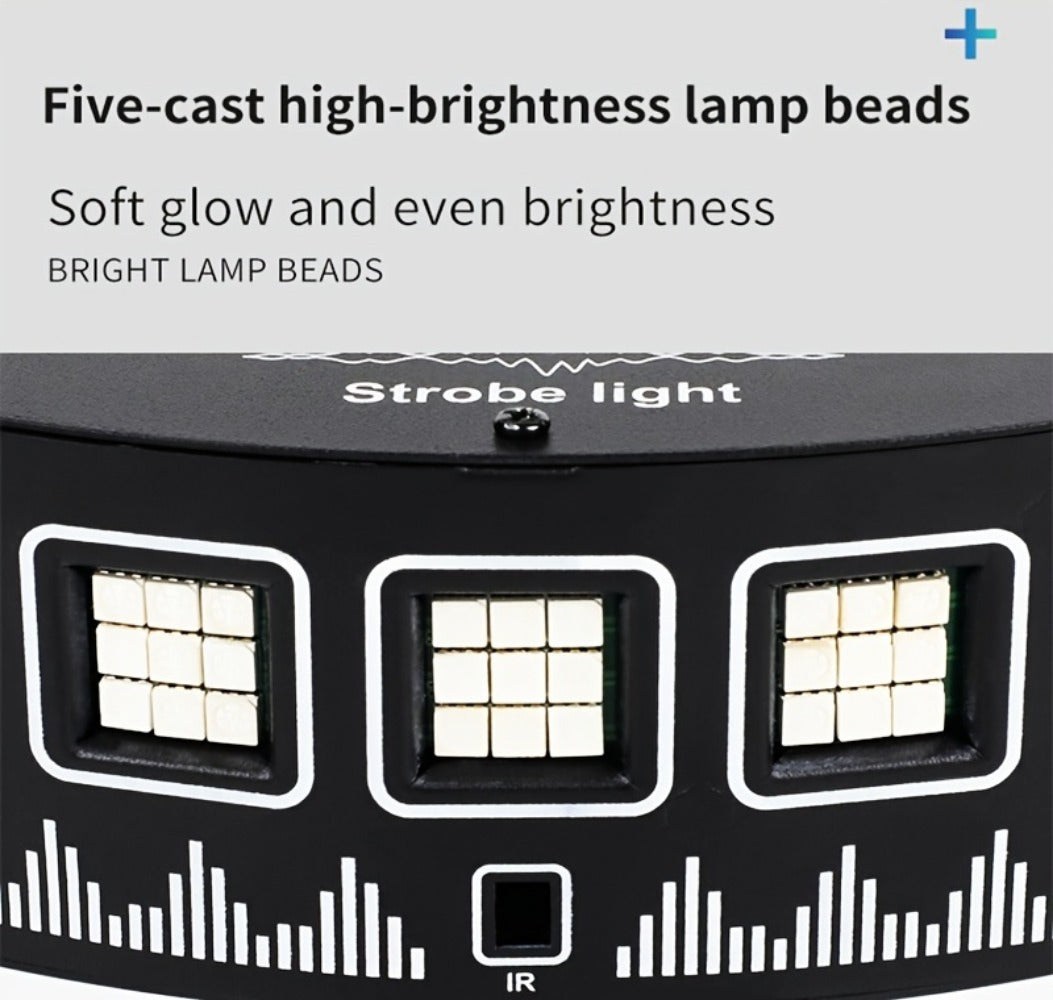 LED Stage Light, USB, Portable, Pack, Flower, Dance for Stage and Party Lighting
