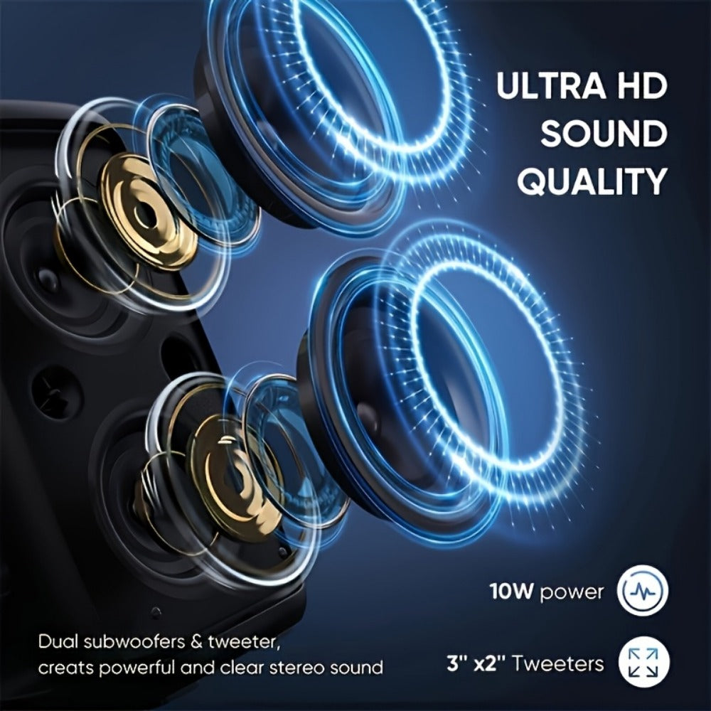 Portable PA Speaker, Karaoke Party, RGB, Wireless, Karaoke, Party for Parties and Karaoke
