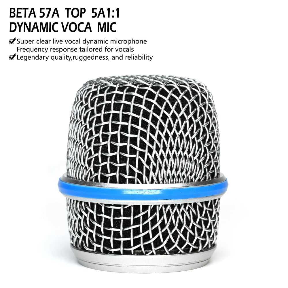 Recording Microphone, Dynamic, 6.35mm, Enhanced, Vocal for Recording and Streaming
