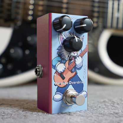 Guitar Effects Pedal, Mini, Overdrive, Ultimate for Electric Guitar Or Bass Tone Shaping