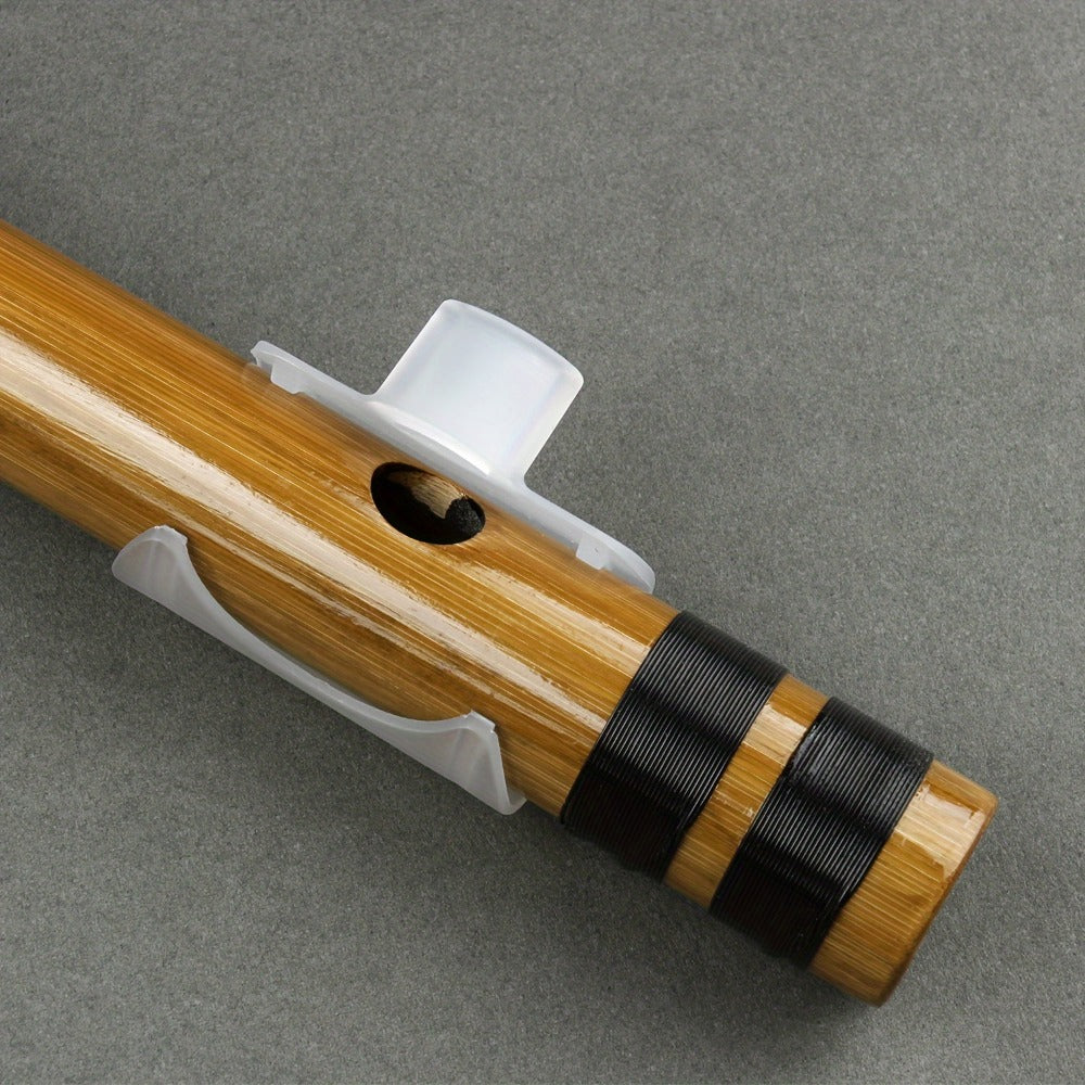 Japanese Bamboo Flute, Handmade 7/8-Hon Wind Instrument for Beginners