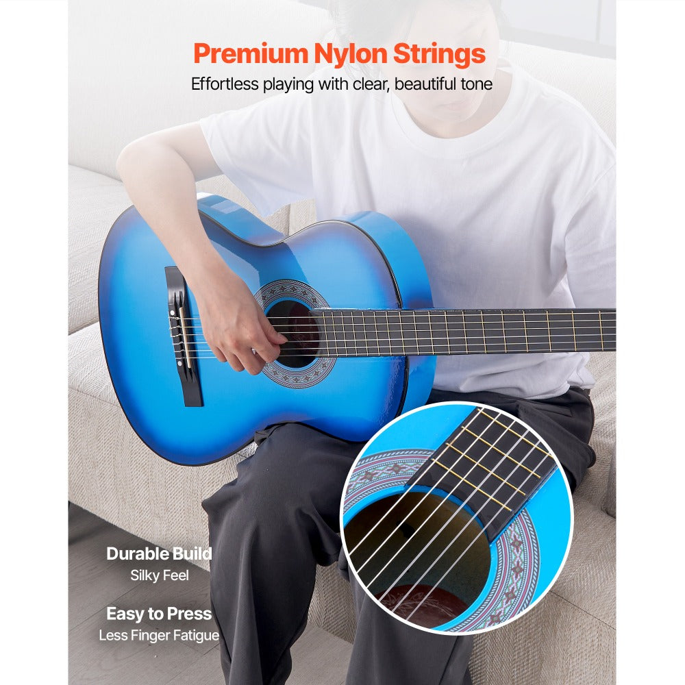 Acoustic Guitar, VEVOR, Classical, Beginner for Lessons and Practice