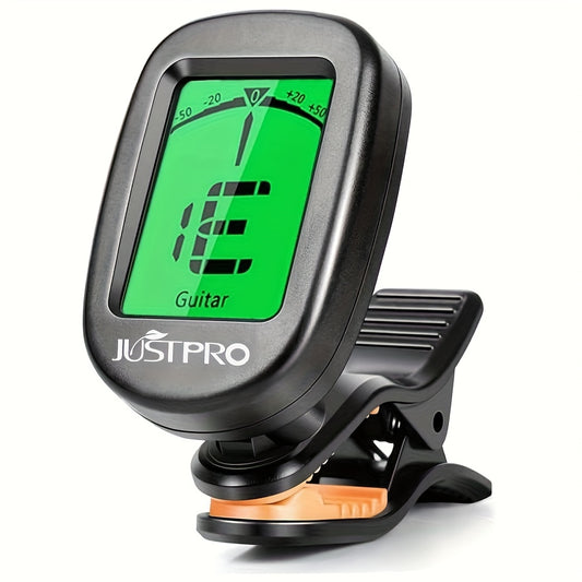 Guitar Tuner with Semitone Tuning Mode, Suitable for Acoustic/Electric Guitars, Bass, Ukulele. Portable Models Ideal for Practice And Performances. Preferred Additions for Musical Instruments