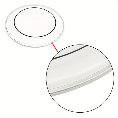 Transparent Drum Head Set, 12 to 22-Inch Heads for Compatible Drum Kits