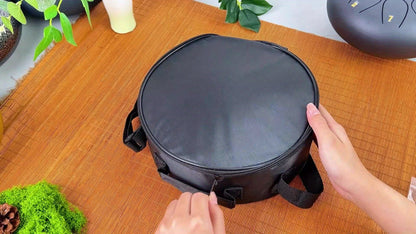 Steel Tongue Drum, 8-Inch 11-Note Rain Drum Set with Bag and Mallet Holder