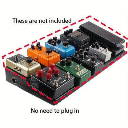 Guitar Pedalboard, 1pc, Effects, Pedal for Organizing And Carrying Guitar Effects Pedals