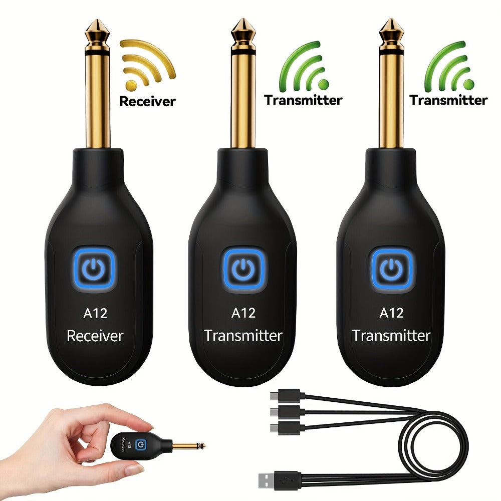 Wireless Instrument System, Rechargeable, 2.4 GHz Wireless for Wireless Connection Between
