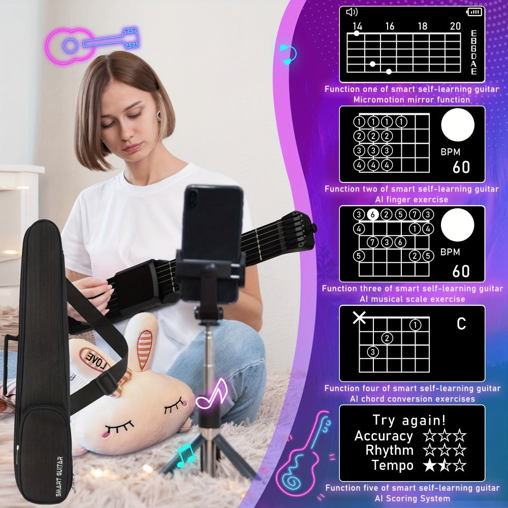 Guitar Stand, USB, Adjustable, Charging, Smart for Holding And Displaying Guitars