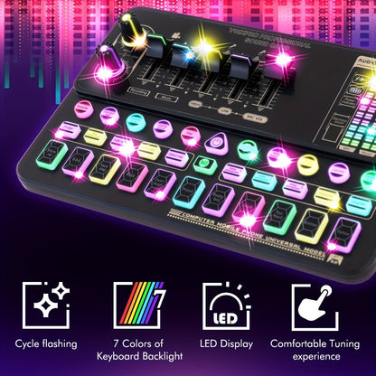 USB Audio Interface, 36V, USB, Podcast, Equipment, Bundle for Recording and Streaming