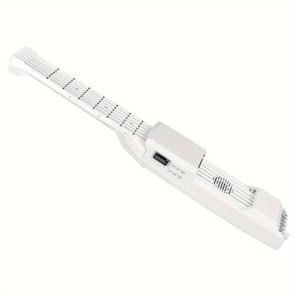 Smart Guitar with AI Chord Practice, USB- Portable MIDI/Electric/Acououstic Guitar Suitable for Beginners, Silent/Loud Modes, Tuning-Free Carbon Fiber Neck, LCD Screen & Speaker/Headphone Jack (No Tuner Required)