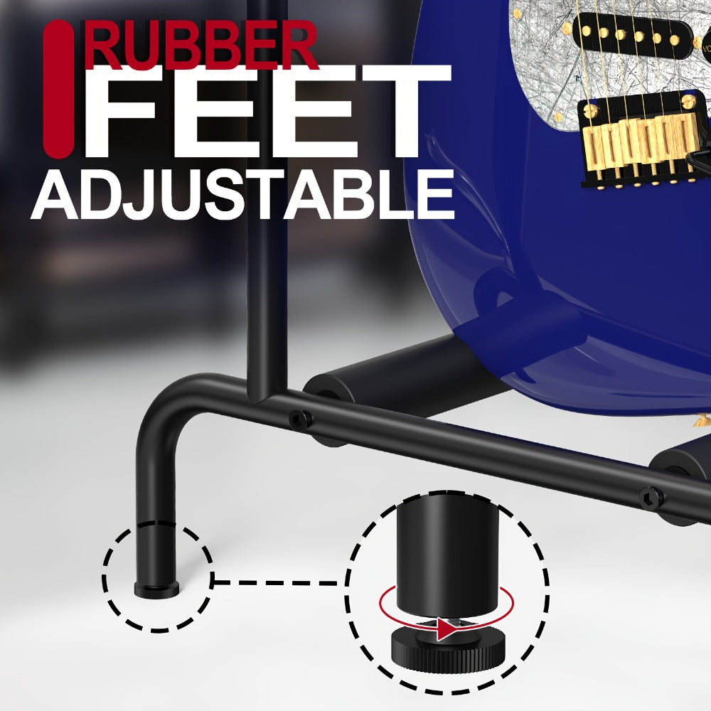 Guitar Stand, Foldable, Portable, Holder, Rack, Folding for Holding And Displaying Guitars