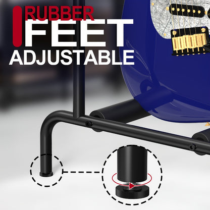 Guitar Stand, Foldable, Portable, Holder, Rack, Folding for Holding And Displaying Guitars
