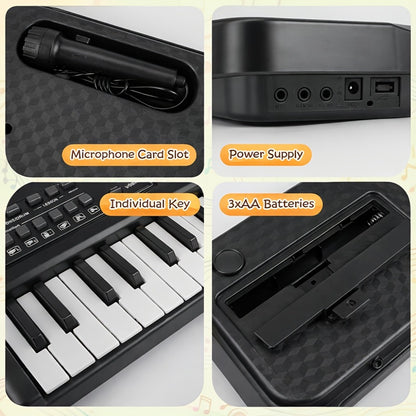 Portable Electronic Keyboard, I4250US, USB, Portable, 61-Key, Piano, Mic for Beginner