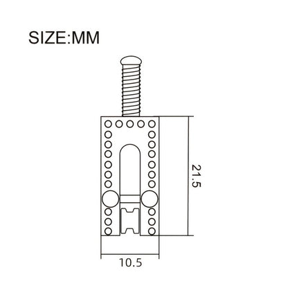 Guitar Replacement Part, 5Mm, 2 mm, Electric, Roller, String for Guitar Repair