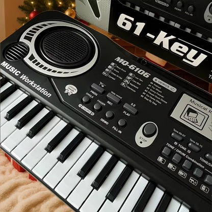 Portable Electronic Keyboard, 61-key electronic keyboard, USB, Portable, 61-key, Organ