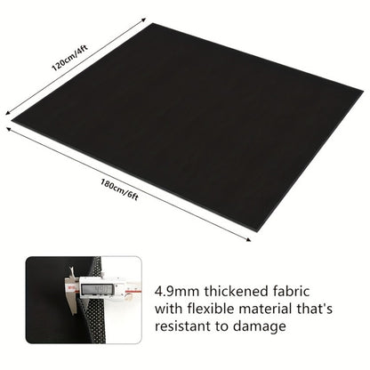 Non-Slip Drum Mat, 47 x 63-Inch Floor Pad for Acoustic and Electronic Kits