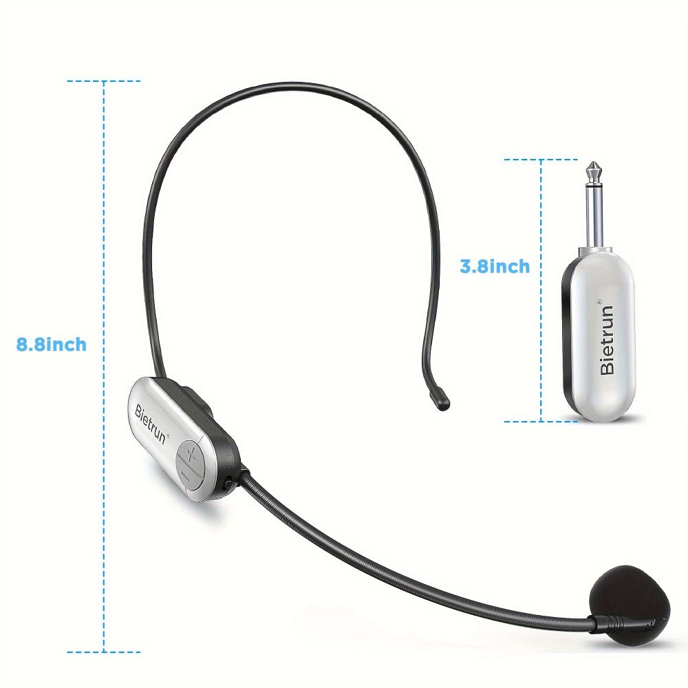 Portable PA Speaker, 165ft, Wireless, USB, Microphone, Headset for Parties and Karaoke