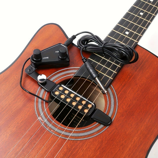 Acoustic Guitar Soundhole Pickup with Volume shown in the main product view