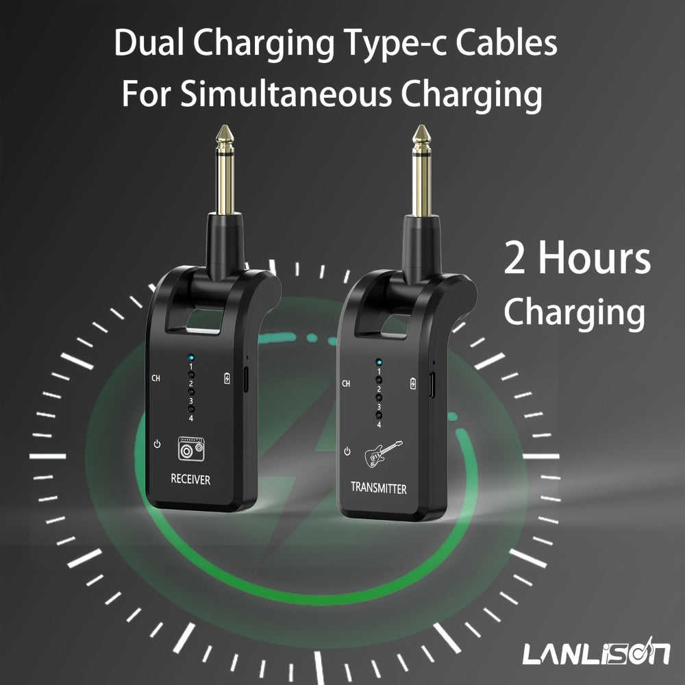 Wireless Instrument System, 4GHz, 2.4 GHz Wireless for Wireless Connection Between A