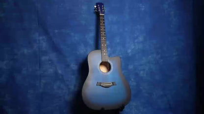 Acoustic Guitar, Starter, Kit, 38-Inch for Lessons and Practice