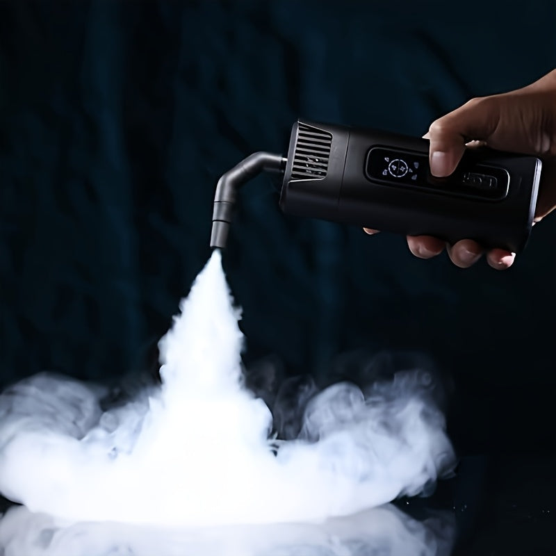 [Indoor Party & Studio] Ulanzi FM01 Handheld Haze Machine for Photo Effects - Manual Trigger Mist Generator W/ Refillable Tank, Indoor Party & Studio Prop (Compact Fog System)
