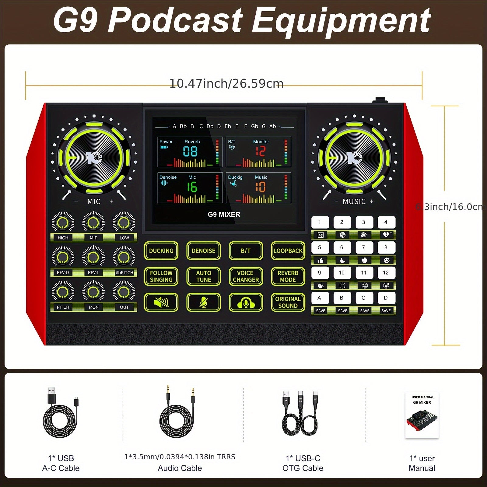 Audio Mixer shown in the Special edition option