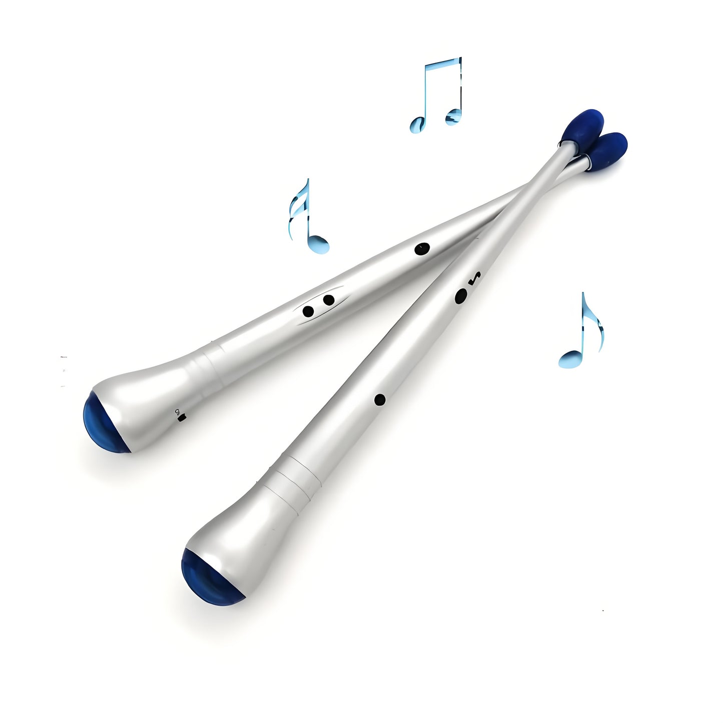 Leisure entertainment holiday party electronic induction rhythm music drum sticks, air percussion instrument drum stick set practice music products, Easter Halloween Christmas New Year holiday promotional gifts (non-drum)