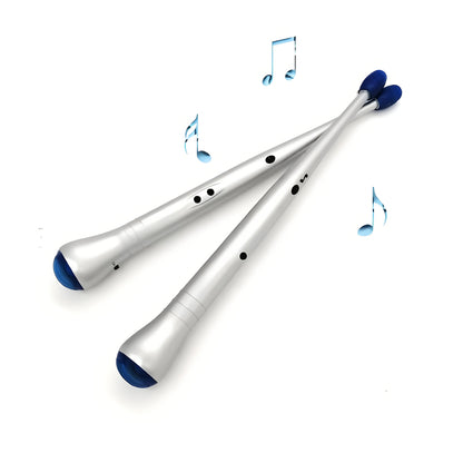 Leisure entertainment holiday party electronic induction rhythm music drum sticks, air percussion instrument drum stick set practice music products, Easter Halloween Christmas New Year holiday promotional gifts (non-drum)