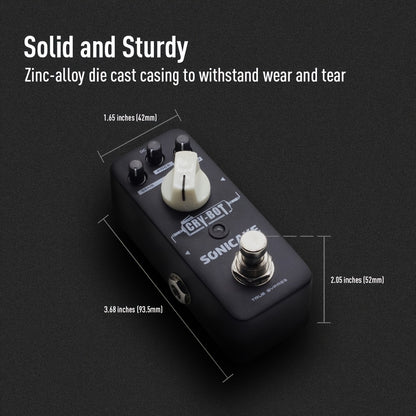 [Dynamic Sonicake Cry-Bot] Dynamic, Funky, Quacky Sonicake Cry-Bot Auto Wah/Envelope Filter - Includes 1pc Hook And Loop Tape