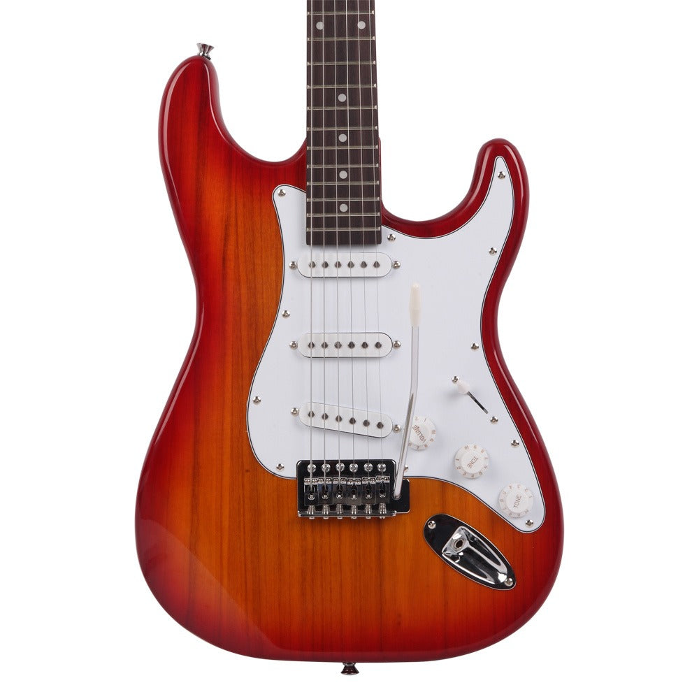 Electric Guitar, Adjustable, Rosewood, Fingerboard, Black for Lessons and Practice