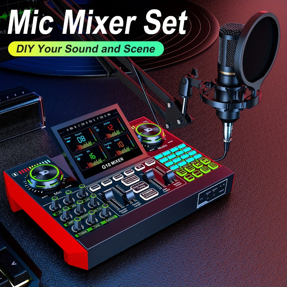 USB Audio Interface, G10-BM700-OTG, USB, 36V, Podcast, Equipment, Bundle for Recording