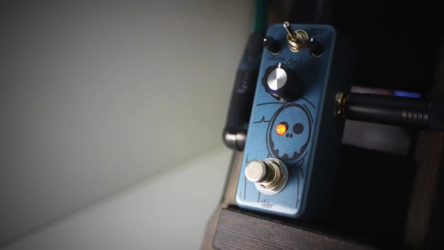 Guitar Effects Pedal, Zinc Alloy, USB, True Bypass, Heavy for Electric Guitar Or Bass Tone