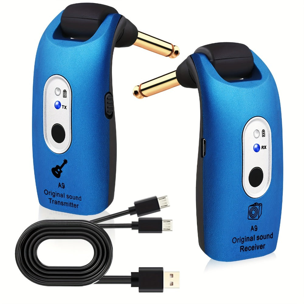 Wireless Instrument System, Blue, 2.4 GHz Wireless for Wireless Connection Between A