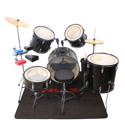 Transparent Drum Heads (22", 16", 14", 13", 12")