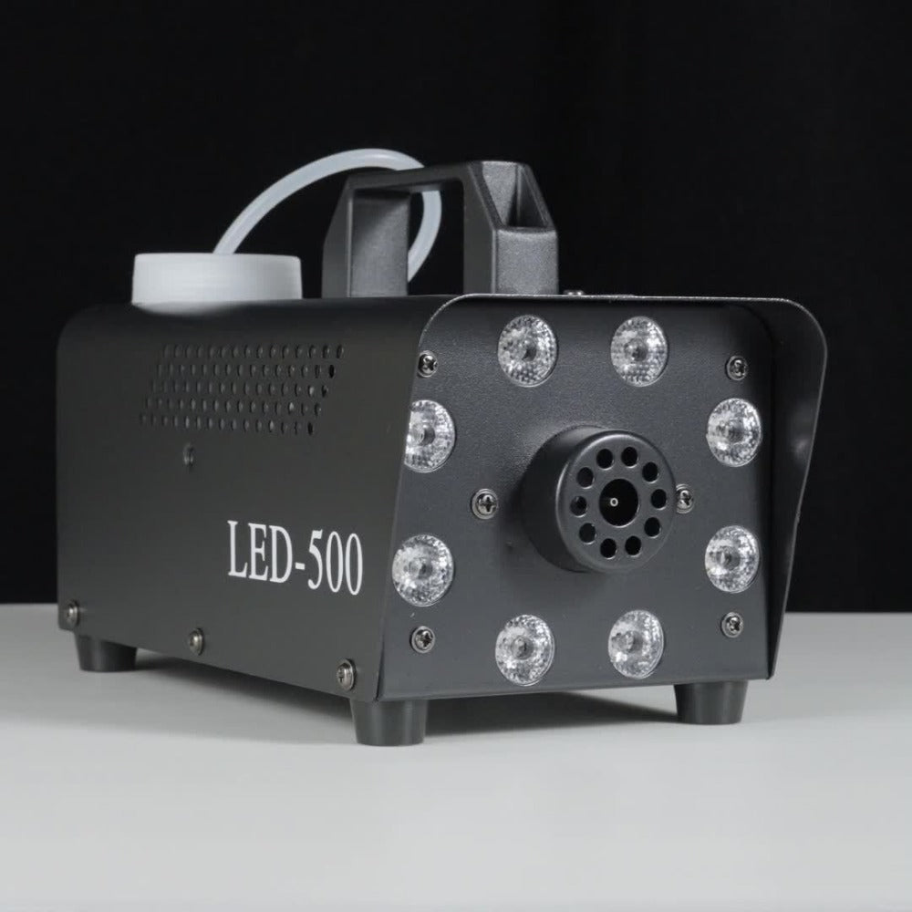 Stage Fog Machine, Remote Control, Dynamic, LED, Colors for Stage and Party Lighting