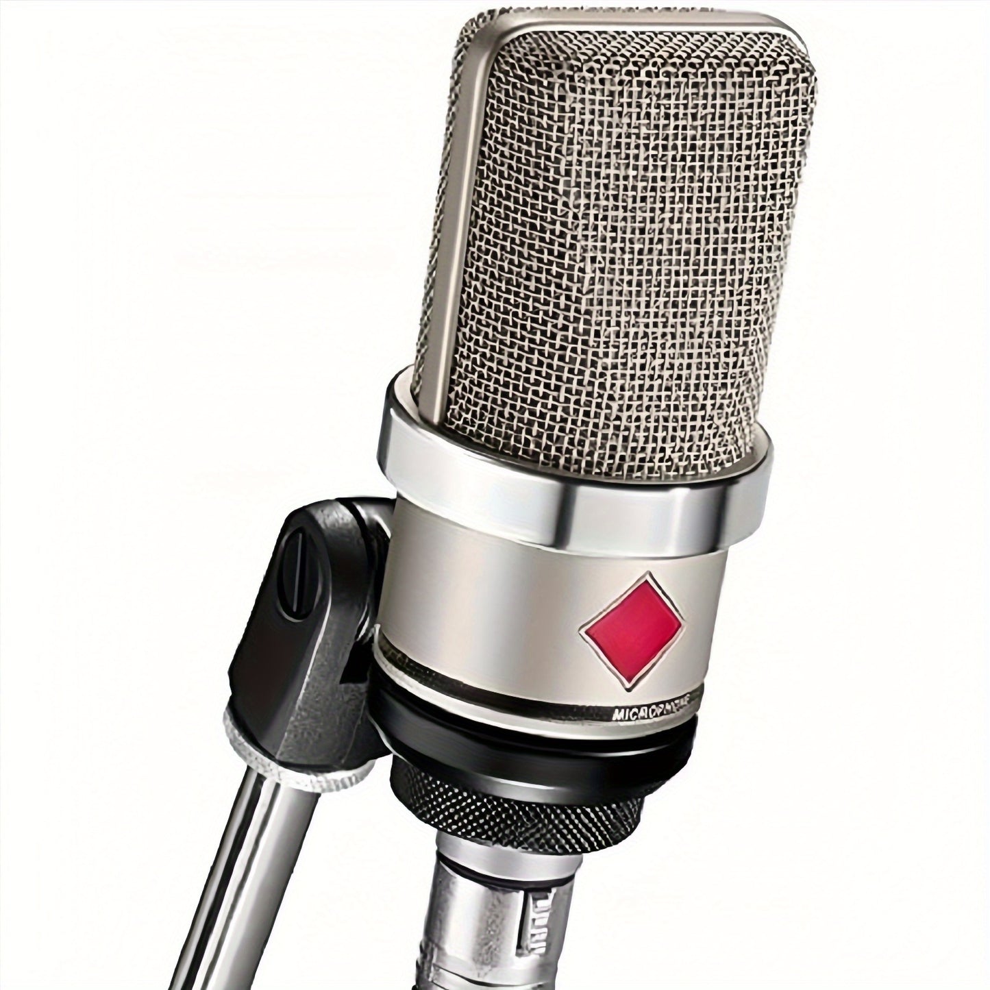 TLM 102 Professional 48V Large Diaphragm Wired Metal Condenser Microphone Noise Canceling Studio Recording Live Broadcast Game Interviews