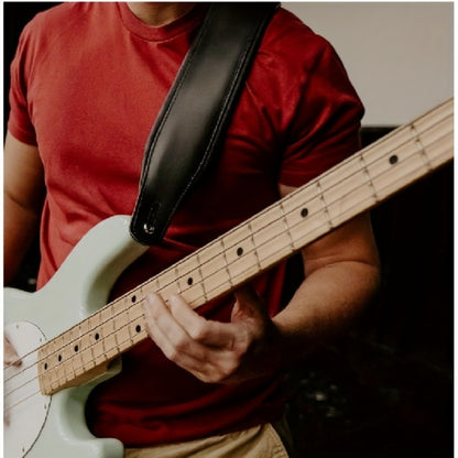Adjustable Guitar Strap, 37 inches, Adjustable, Leathers, Wide for Supporting A Guitar