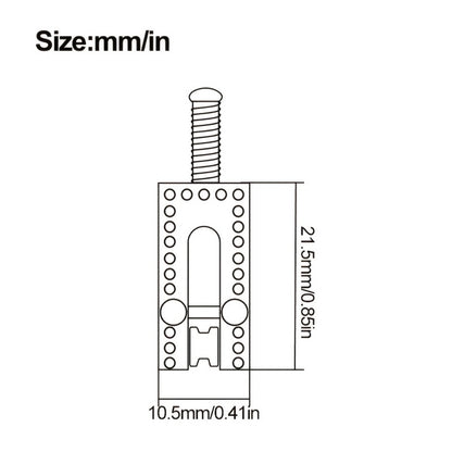 Guitar Replacement Part, 5Mm, 2 mm, Electric, Roller, String for Guitar Repair