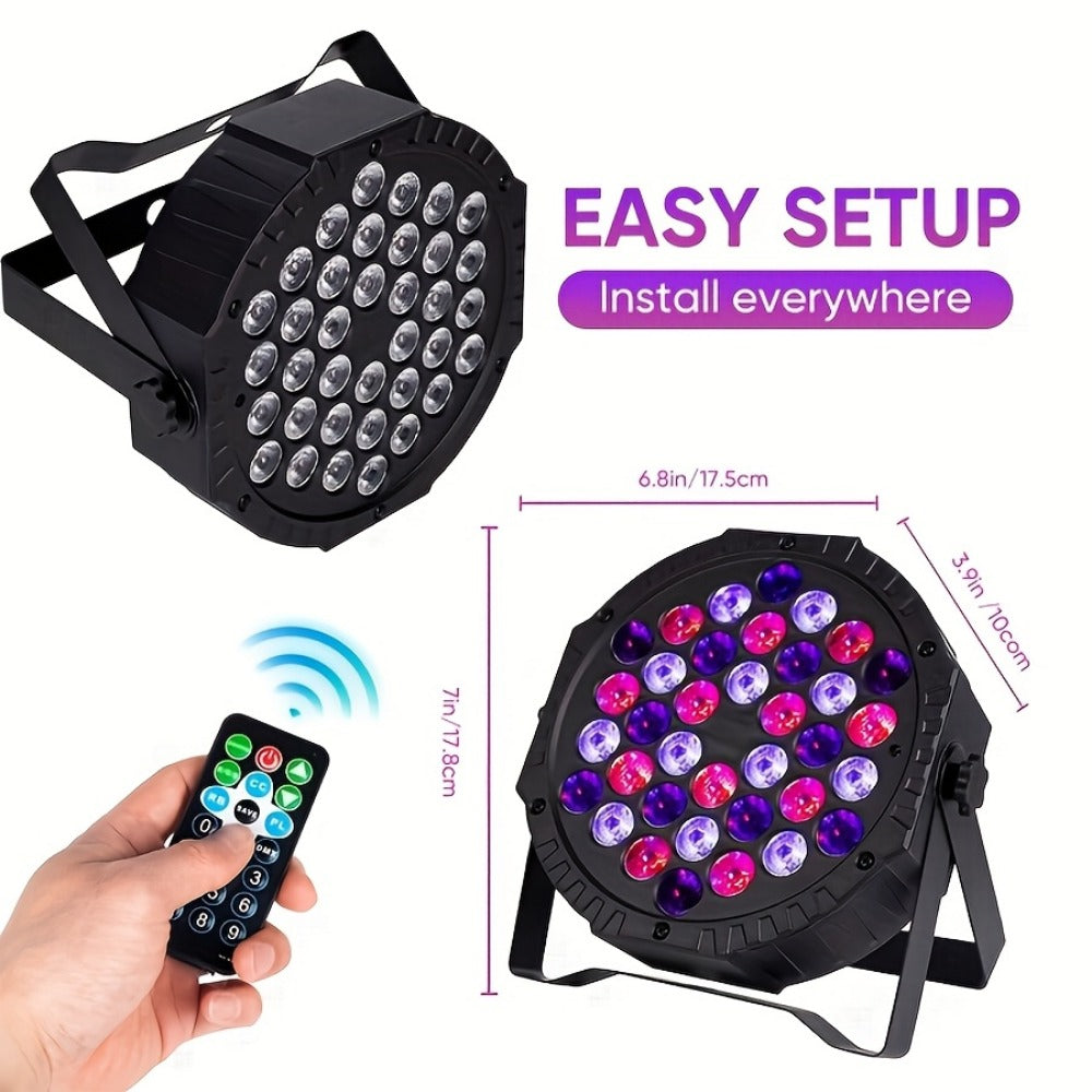 LED Stage Light, DMX Control, RGB, 20/12/10/8/6/4/2/1pc for Stage and Party Lighting