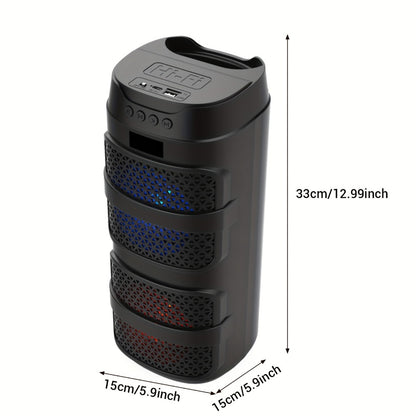 Portable PA Speaker, Stereo, Wireless, USB, 3000Watts, Speakers for Parties and Karaoke