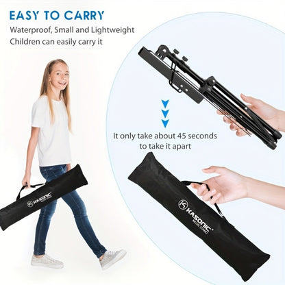 Folding Music Stand, Portable, Foldable, 2-in-1 for Holding Sheet Music For Lessons
