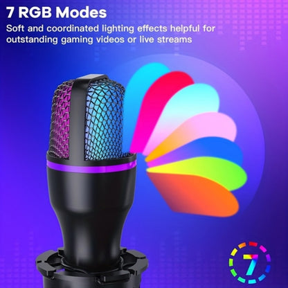 Recording Microphone, USB, USB-C, Capacitive, Portable for Recording and Streaming